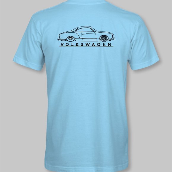 Volkswagen VW Karmann Ghia Retro T-Shirt - New - Picture 10 of 10